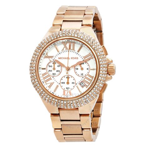 michael kors camille watch two tone|mk6995.